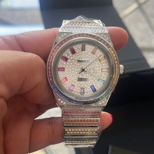 Timex watch by Judith Leiber- Swarovski crystals